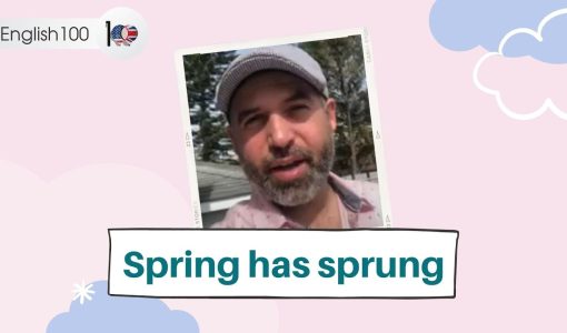maxresdefault 20 مصطلحات انجليزية مهمة: spring has sprung 😉😊