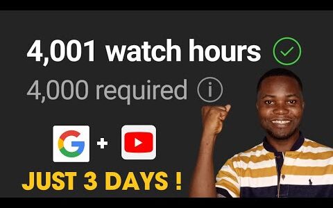 Newest way To Get 4000 Watch Hours Using Only Google & YouTube App (Complete Tutorial) 7 hqdefault 1 Newest way To Get 4000 Watch Hours Using Only Google & YouTube App (Complete Tutorial)